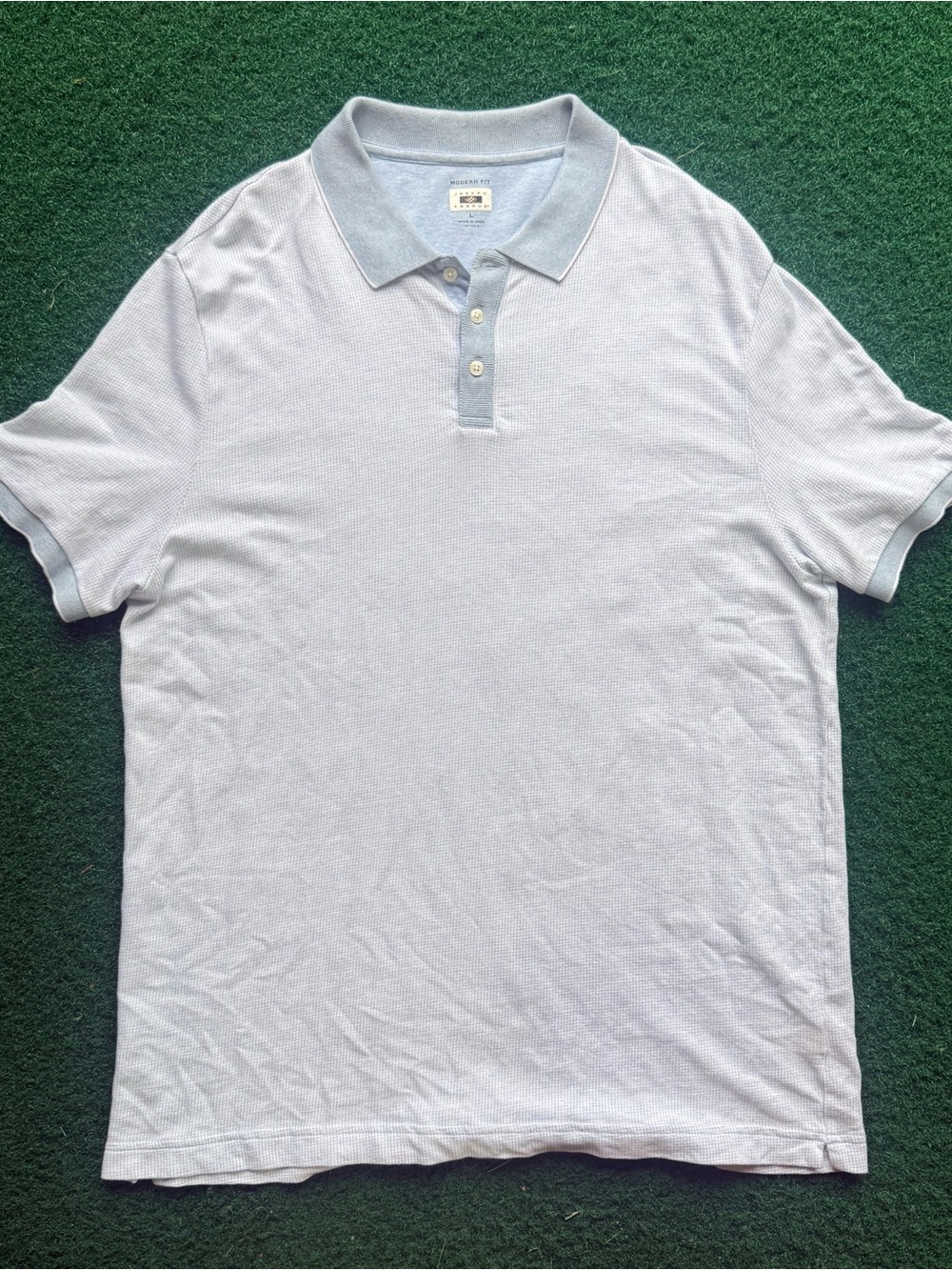 J. Crew Pale Blue Men's Polo Shirt